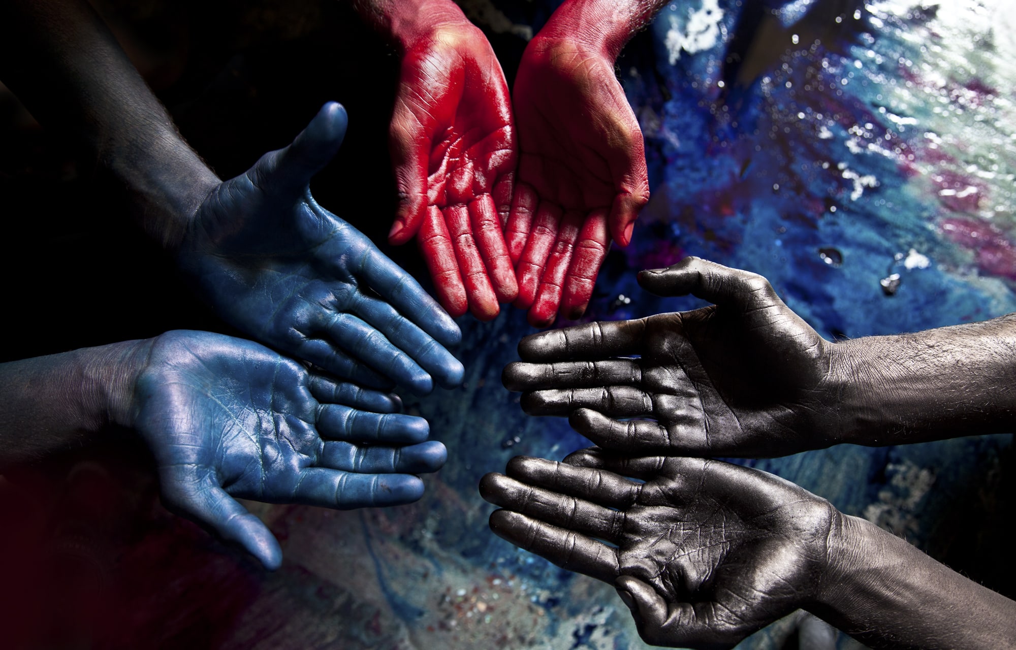 Hands together in Nepal