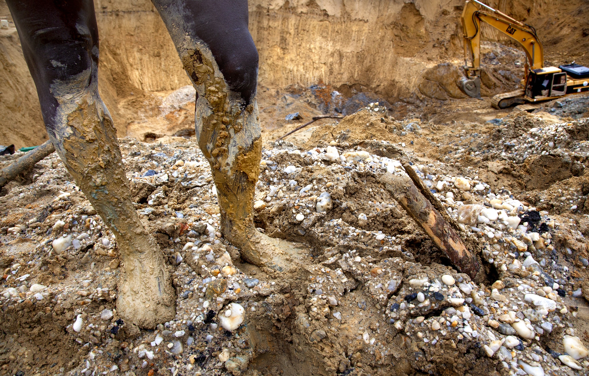 Gold mining in Ghana