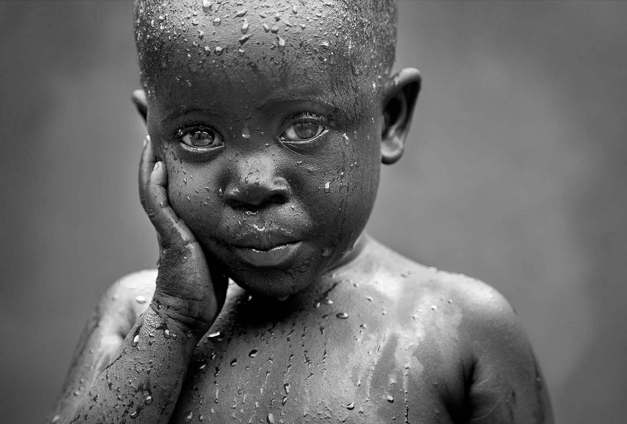 Young boy in Ghana