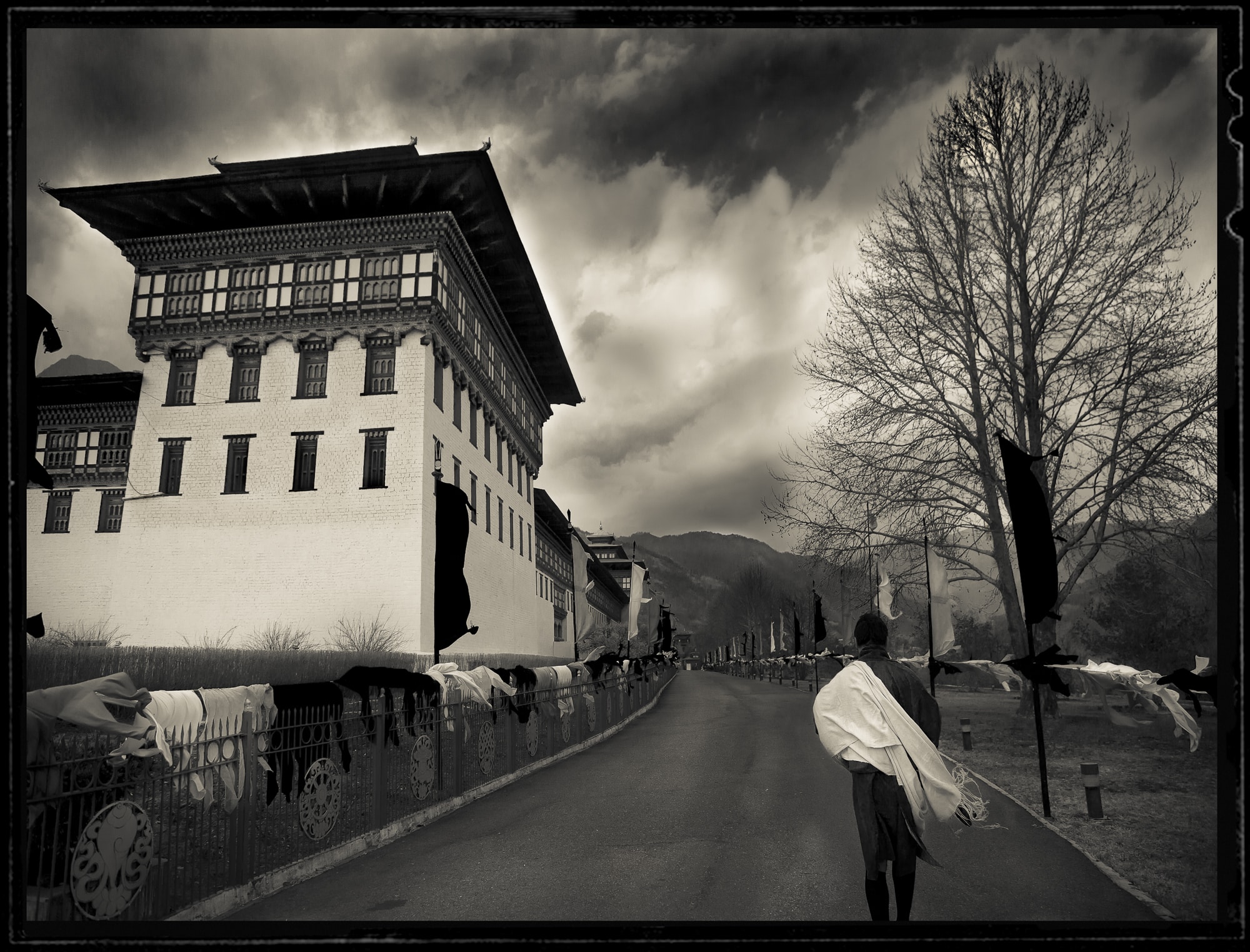 Walking through Bhutan
