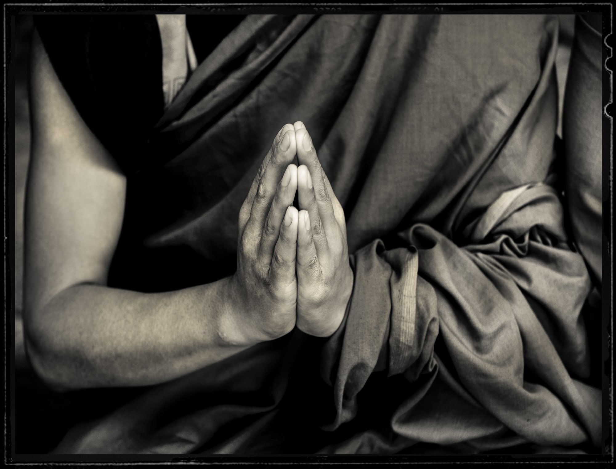 Prayer in Bhutan