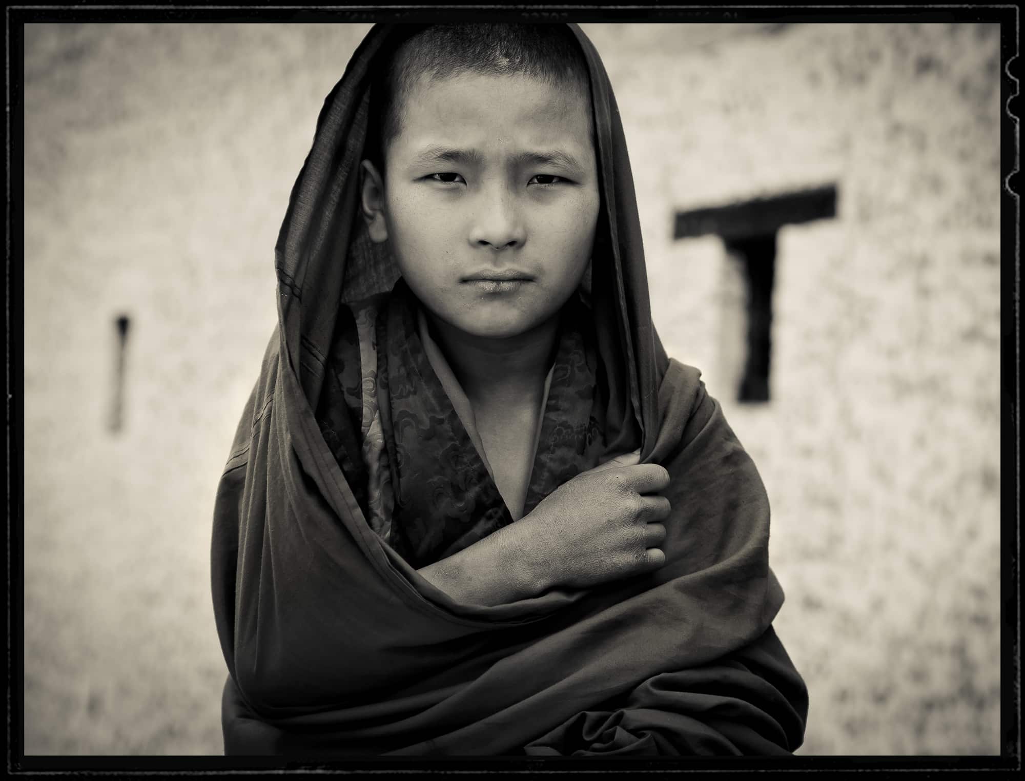 Small boy in Bhutan