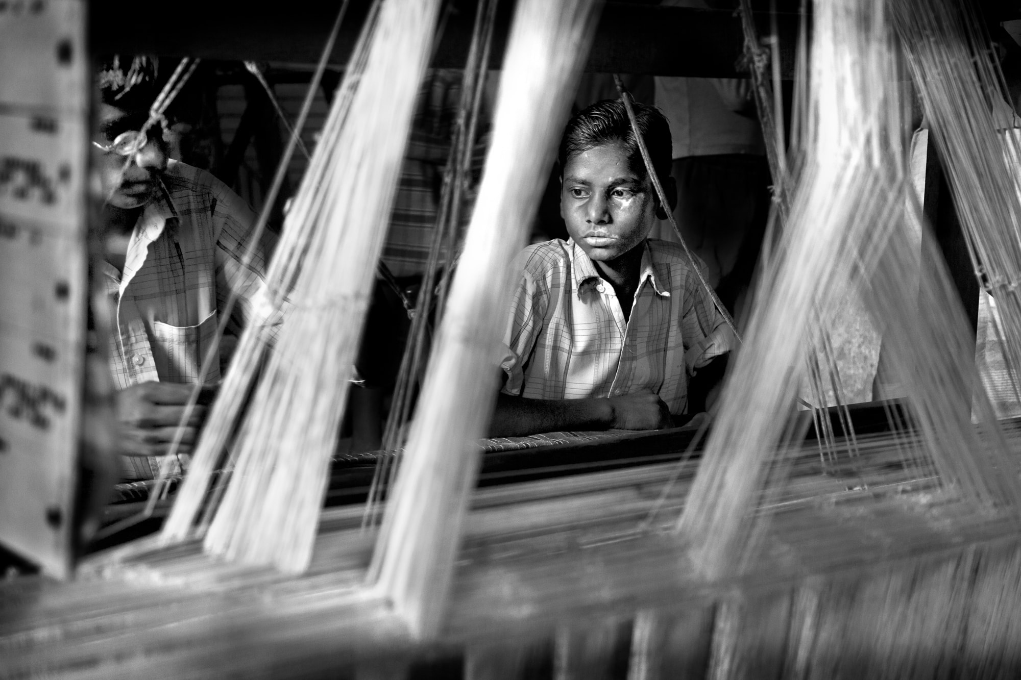 Weavers in India