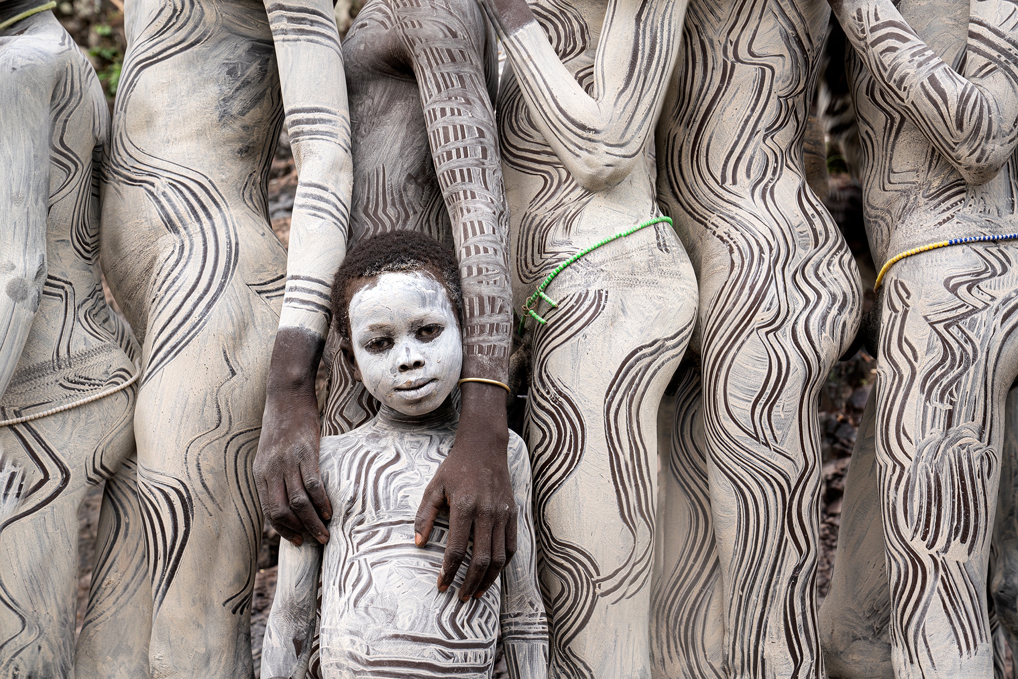 Ethiopian Boy Smiling at Camera